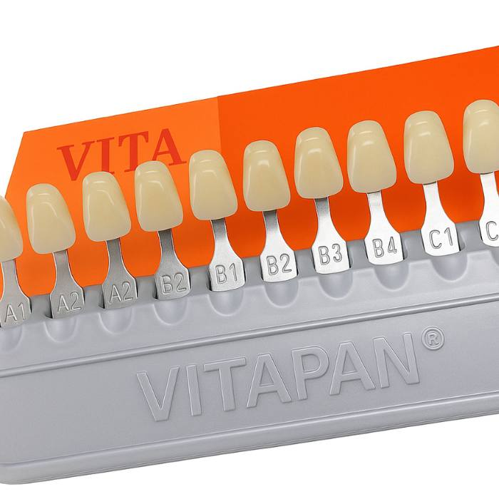 Guía Dental 16 o 29 Tonos para Blanqueamiento y Comparación