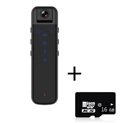 Mini Cámara de Bolsillo Full HD de Larga Duración