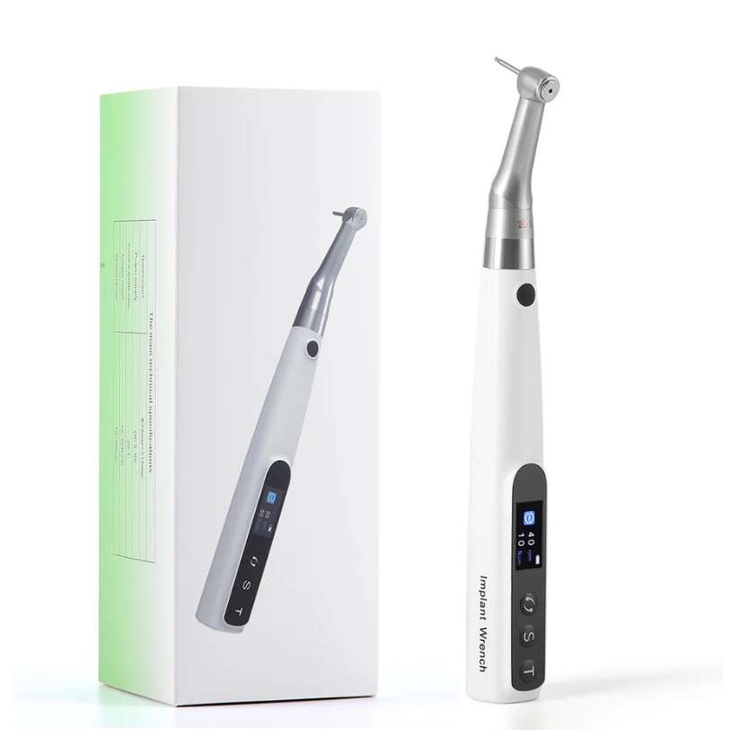 Llave de Torque Eléctrica con 16 Puntas + Contraángulo Incluido