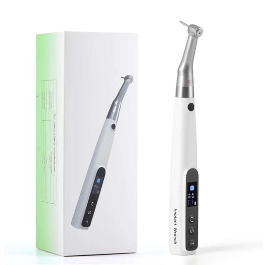 Llave de Torque Eléctrica con 16 Puntas + Contraángulo Incluido