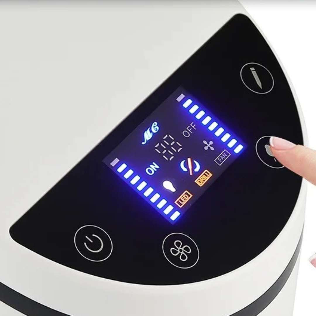 Aspirador Turbo de 230 W Ultra Potente con Aspiración de 35.000 RPM y Luz LED