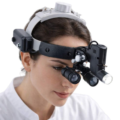 Lupa Pro Vision Max con Lentes de 4x y Lámpara de 65.000 Lúmenes