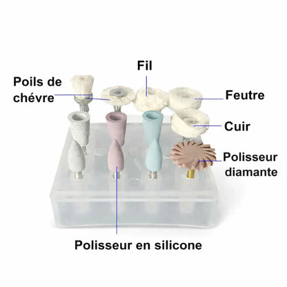 [locale:fr] 12 piezas para pulido dental