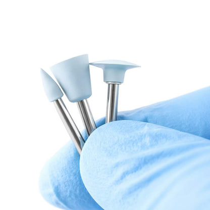 Kit de Pulido para Resina y Porcelana – 14 Piezas (RA 2,35 mm Universal) de Baja Velocidad