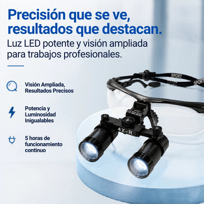 Macro Vision 4x — precisión que se ve