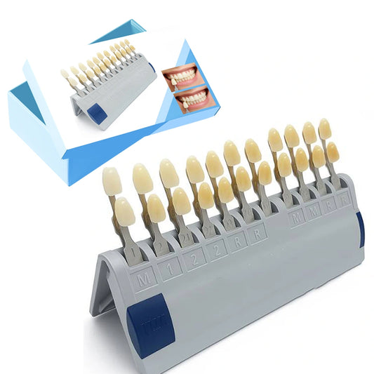 Guía Dental 16 o 29 Tonos para Blanqueamiento y Comparación