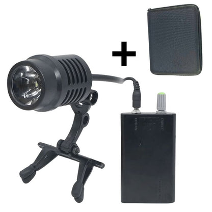 Lámpara Frontal F1 Ultraligero para Lupas y Gafas con 50.000 Lúmenes